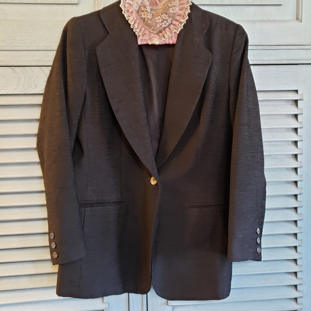 🖤Finity Studio Women's Black Blazer Size 8🖤